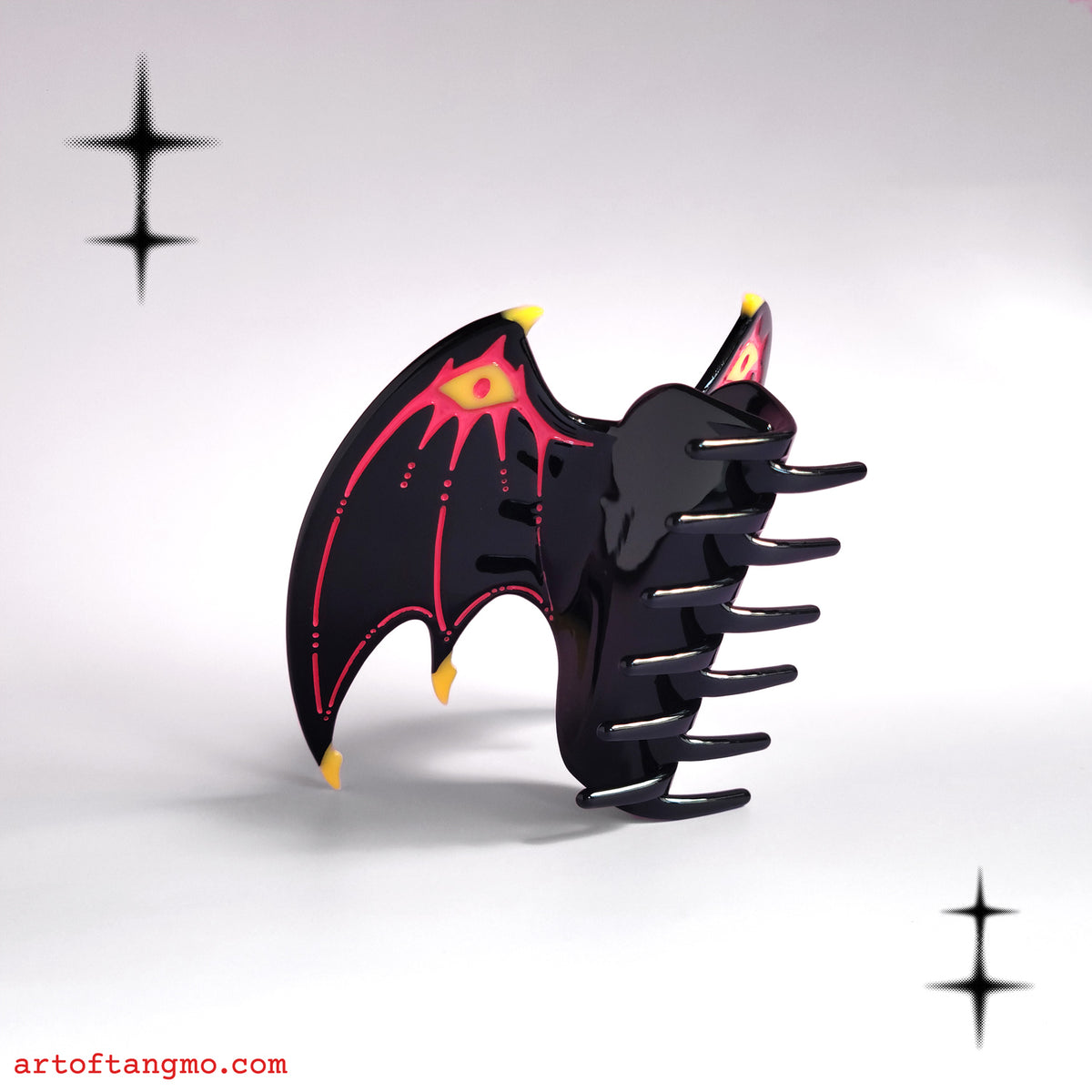 Black Demon Wing: Claw Clip