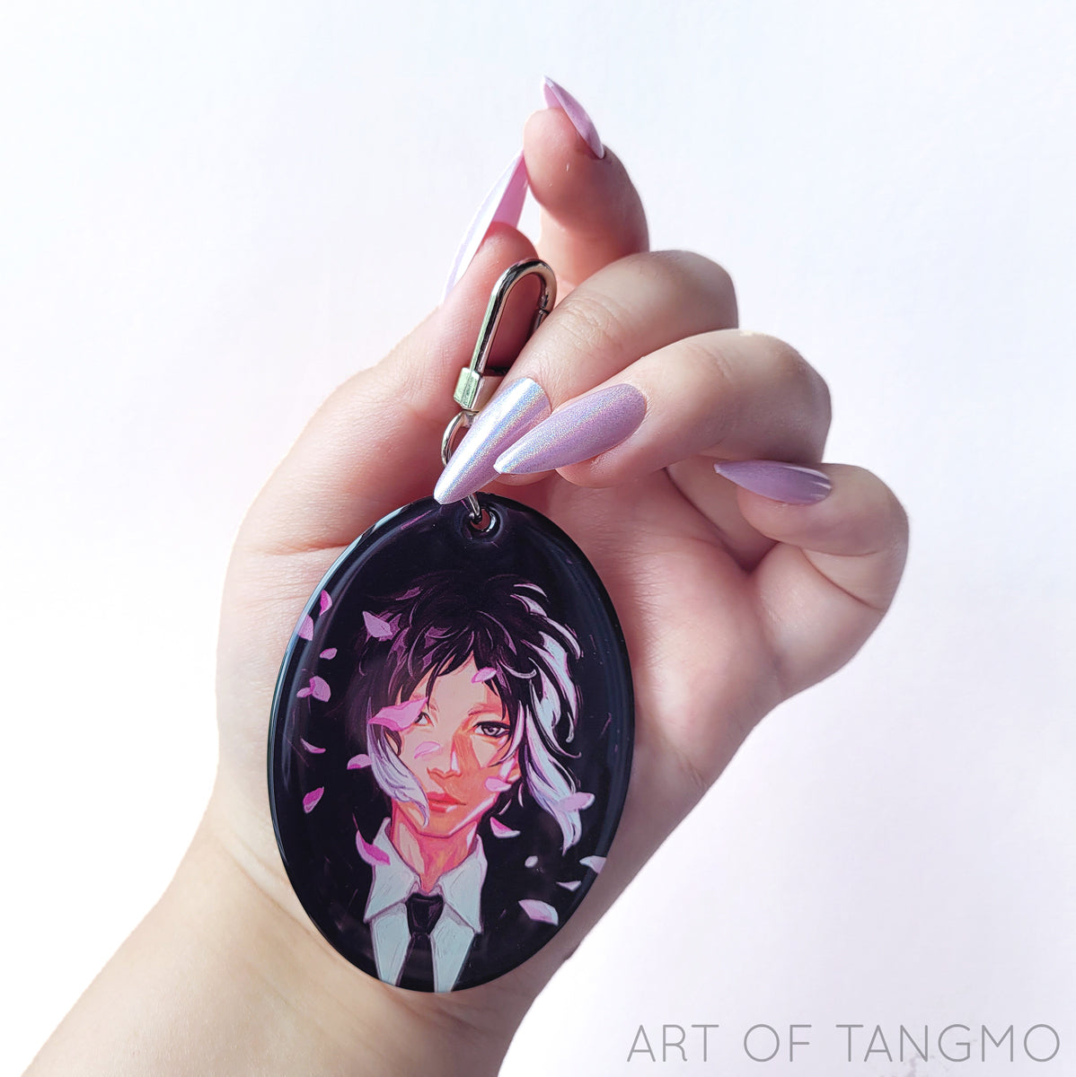Akutagawa Fading Roses Keychain