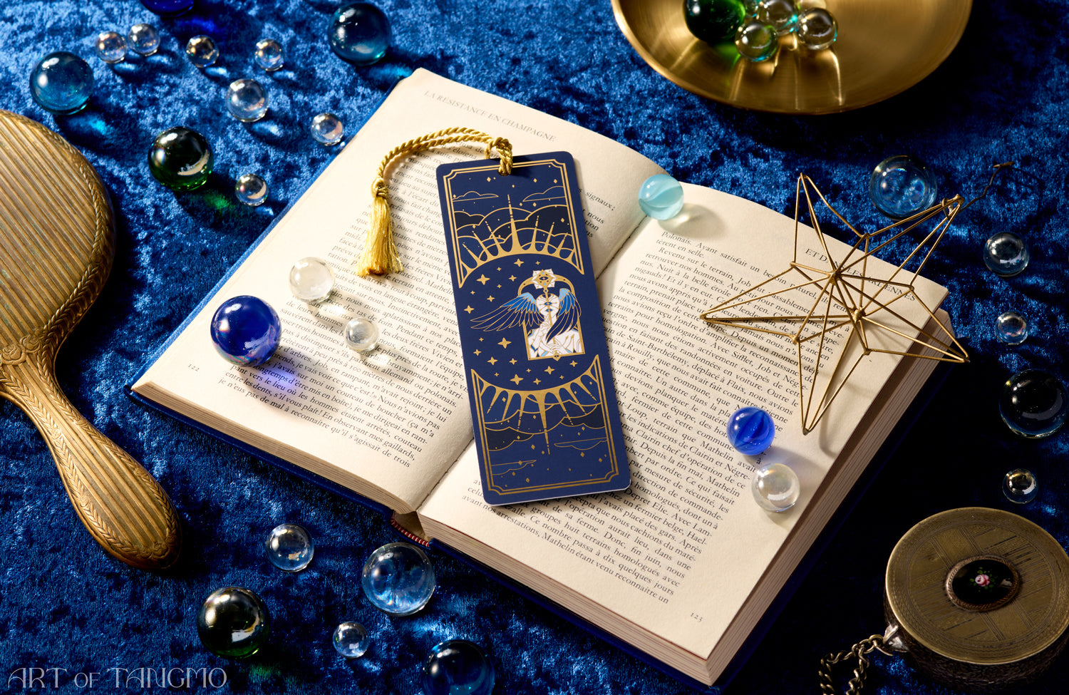 Chamuel: Gold Foil Bookmark