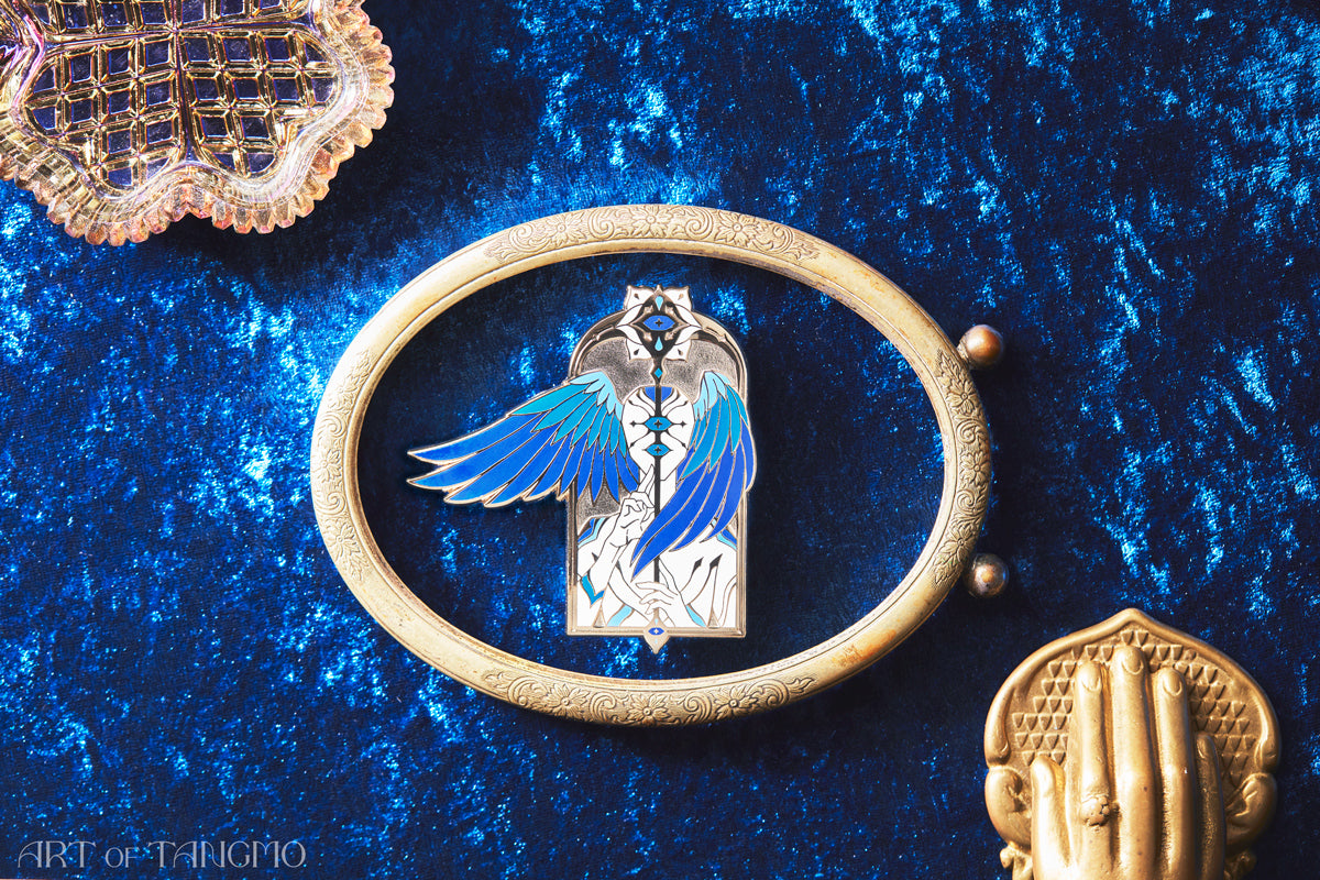Chamuel: Large Enamel Pin