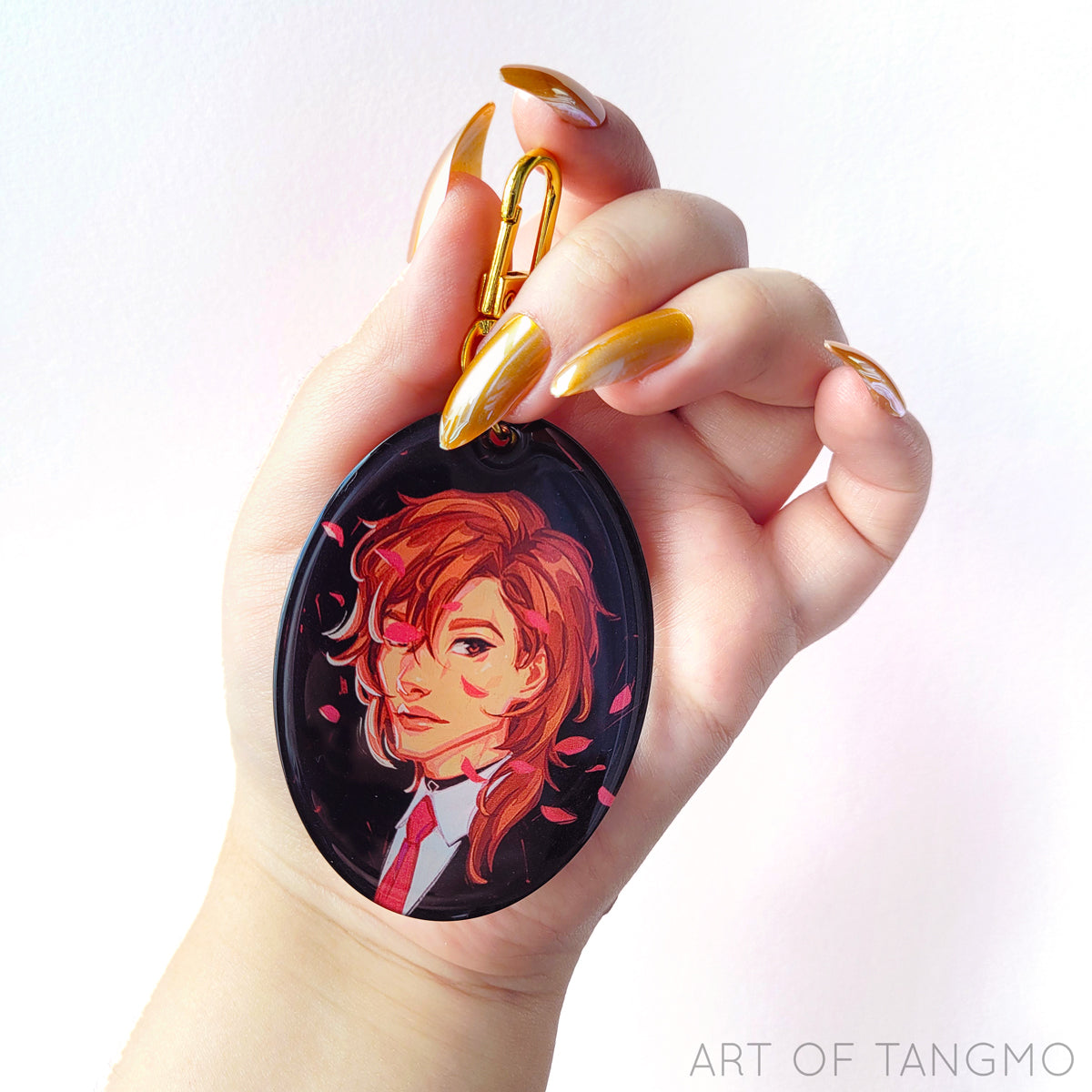 Chuuya Fading Roses Keychain