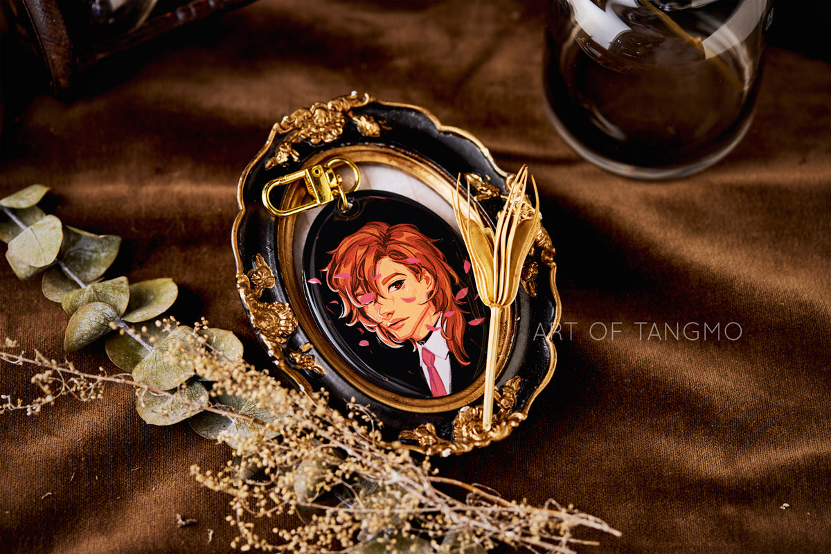 Chuuya Fading Roses Keychain