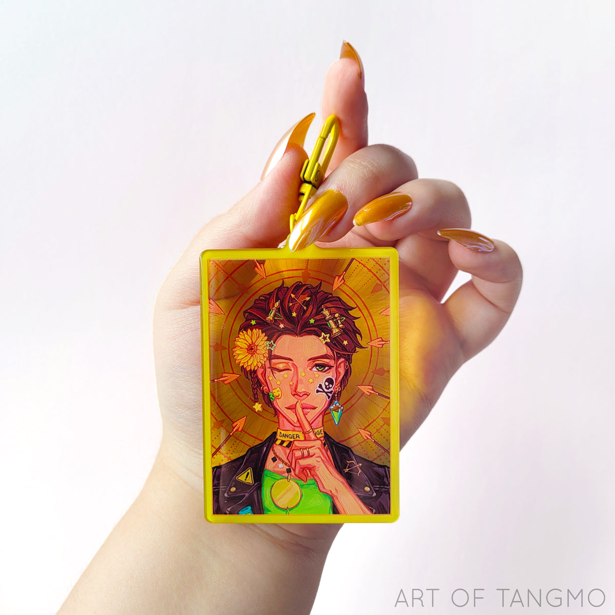 Claude Rockin' Decora Keychain
