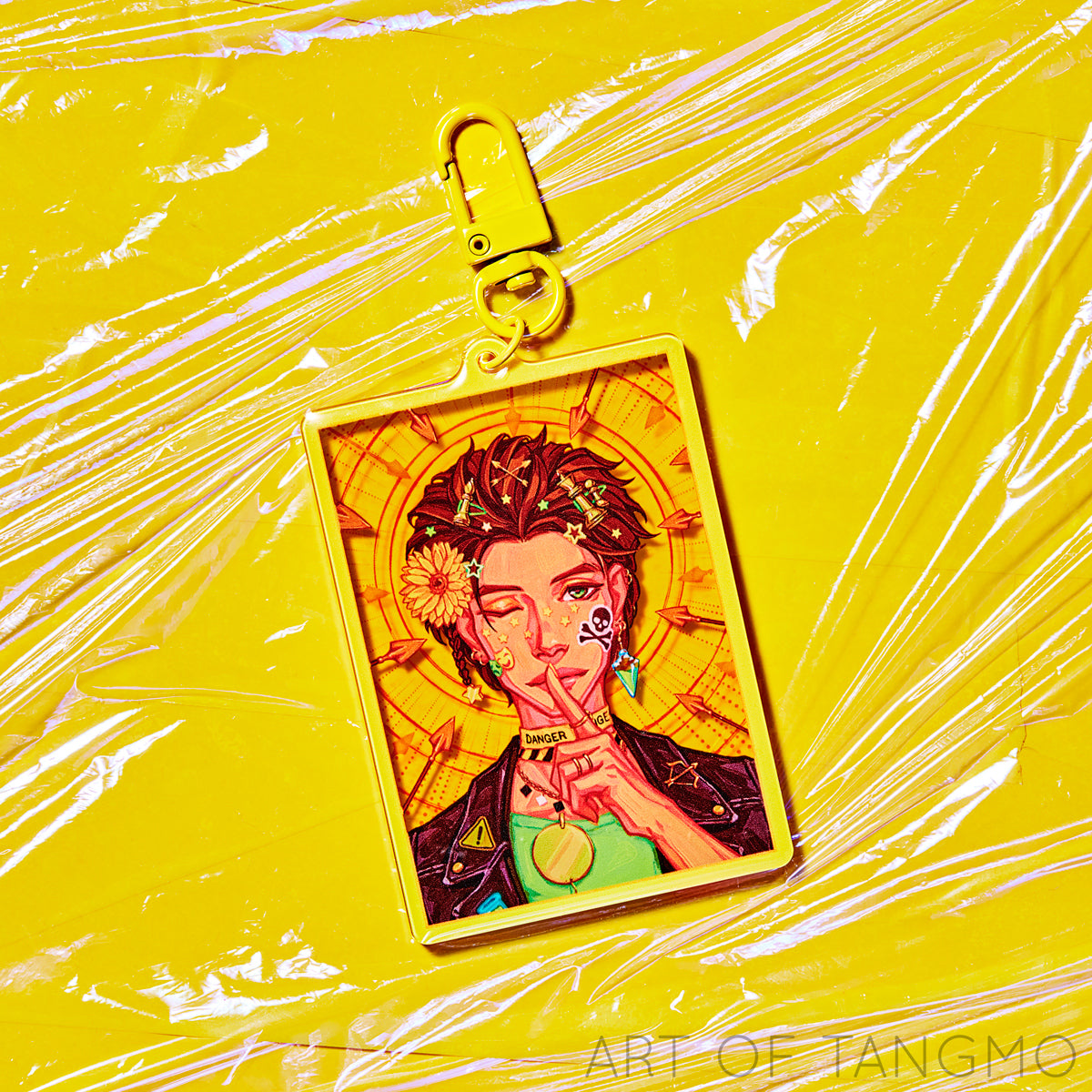 Claude Rockin' Decora Keychain