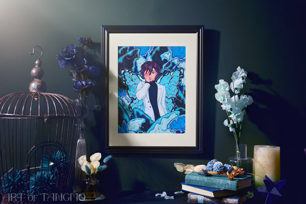 Dazai: Butterfly Menagerie Art Print