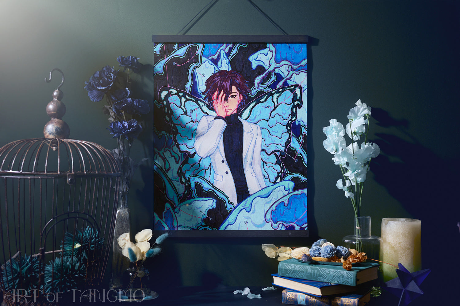 Dazai: Butterfly Menagerie Art Print