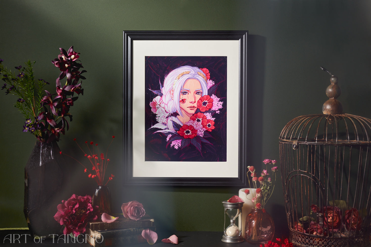 Scarlet Blaze: Edelgard Art Print