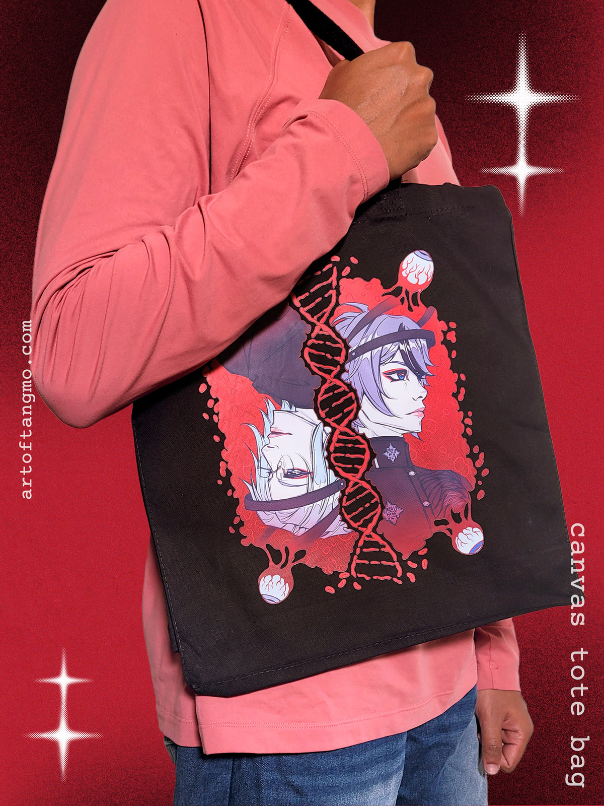 My Beloved Enemy: The Hundred Line Tote Bag