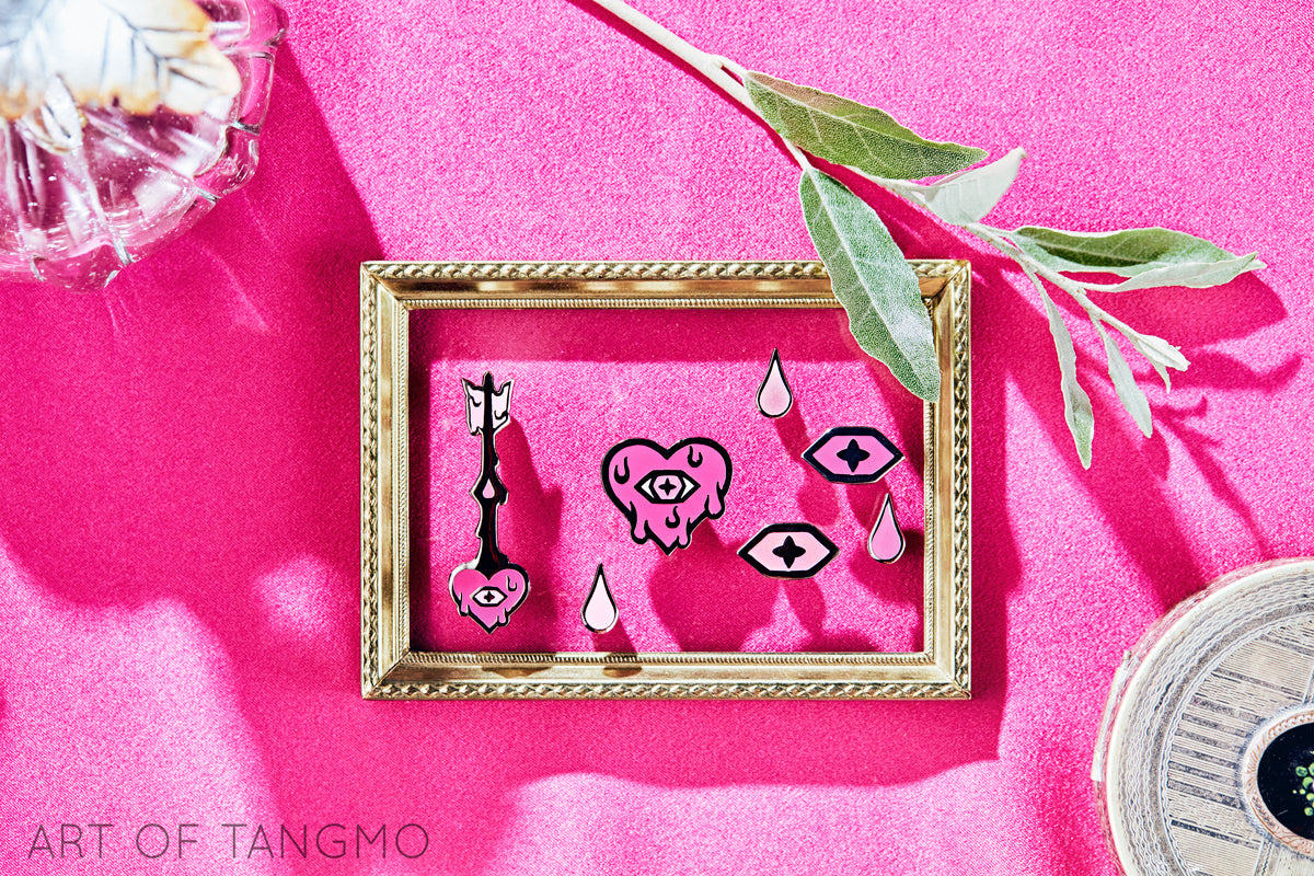 Heart Mini Pin Set