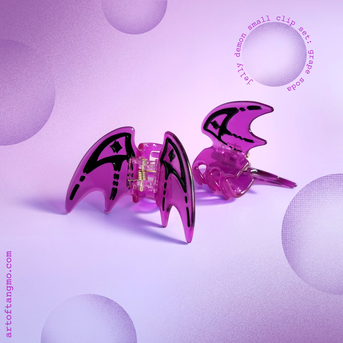 Jelly Demons: Petite Claw Clip Set
