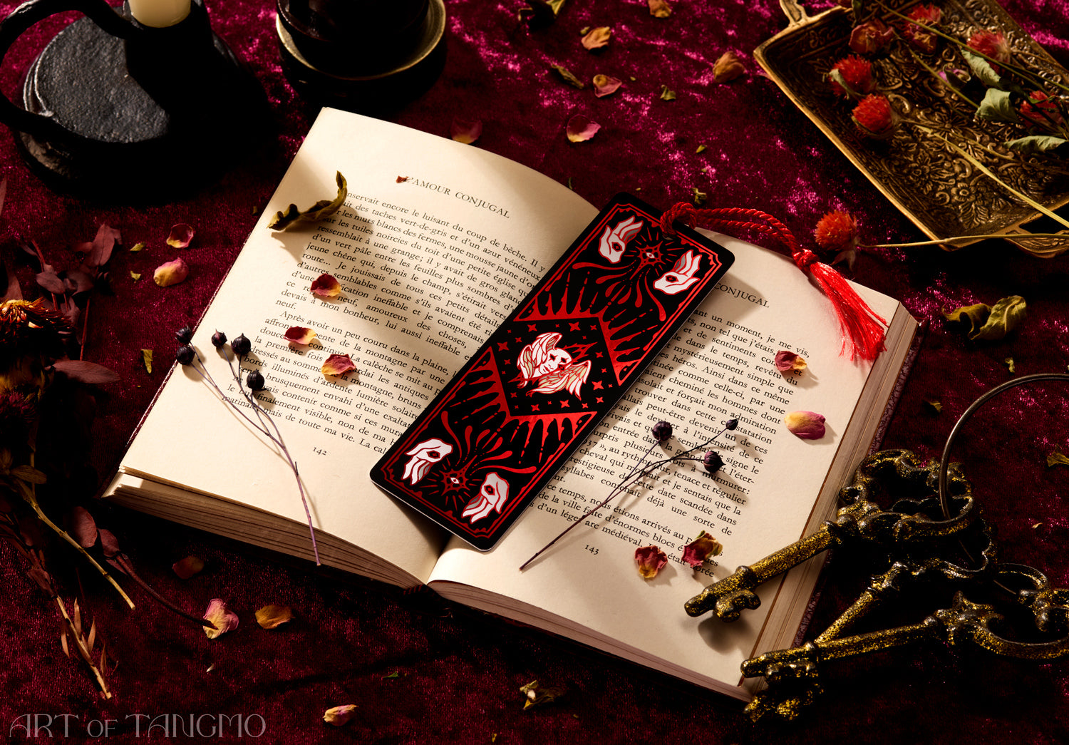 Kokabiel: Red Foil Bookmark