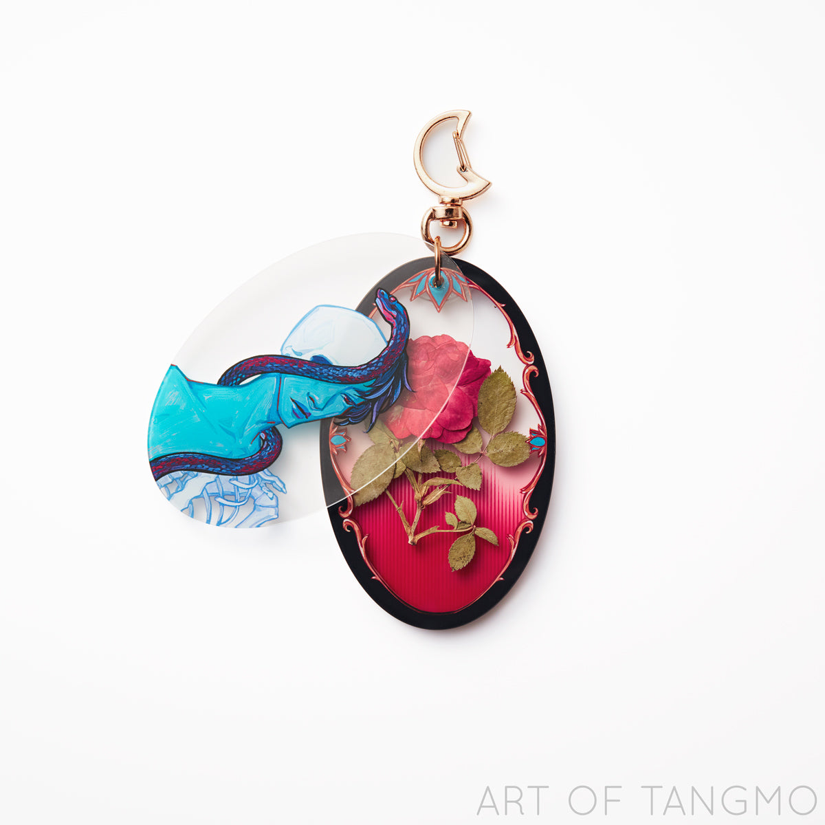 Memento Mori: Dried Flower Keychain