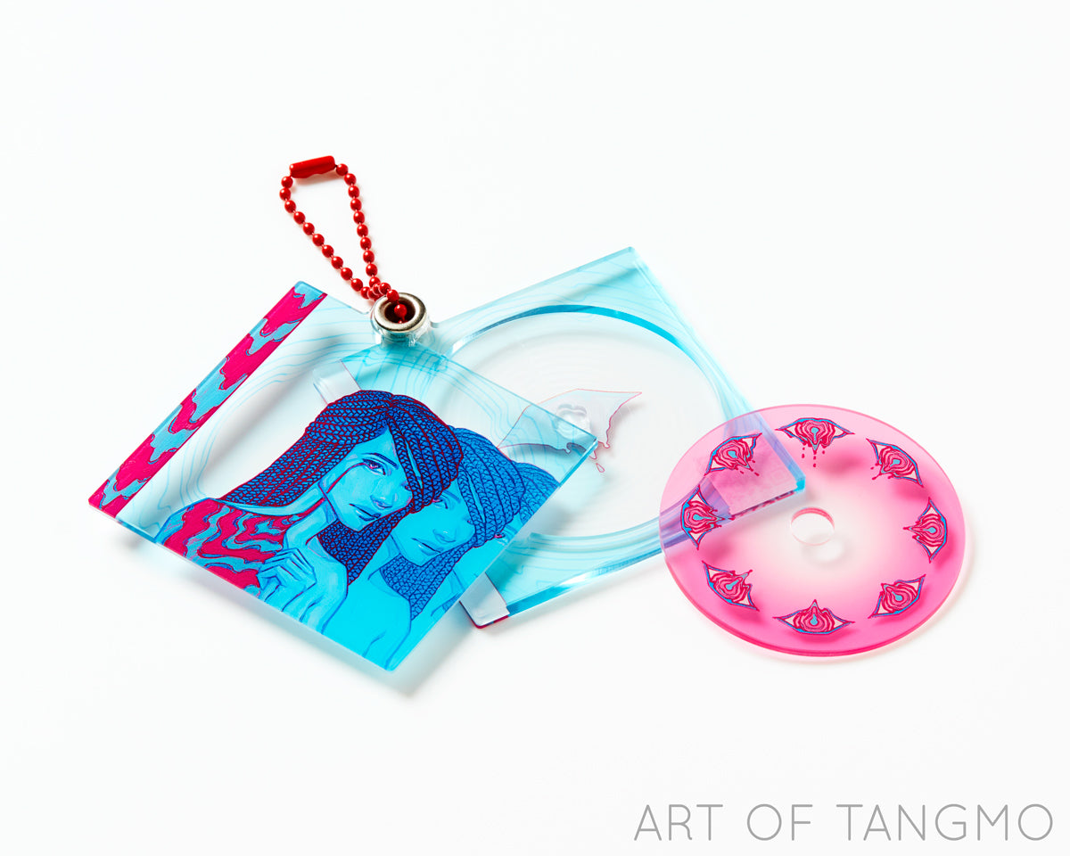 Mesmer(eye)zing: CD Keychain