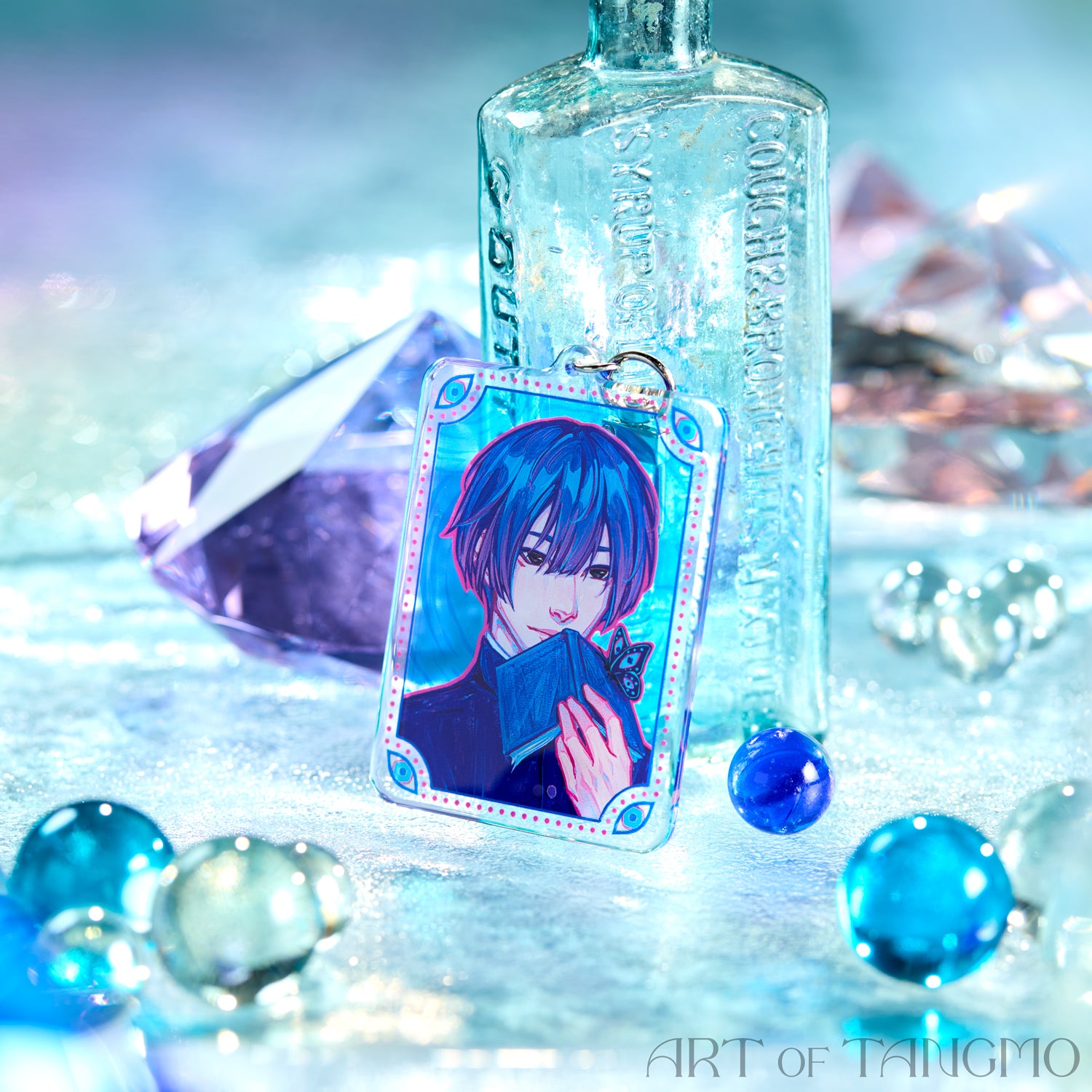 Minakami: Crystal Rain Keychain