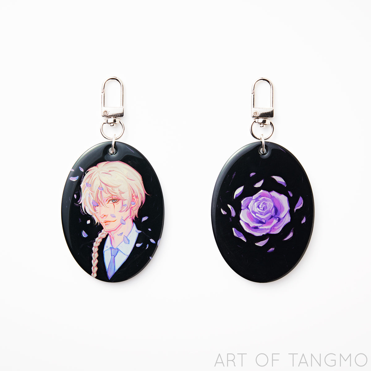 Nikolai Fading Roses Keychain