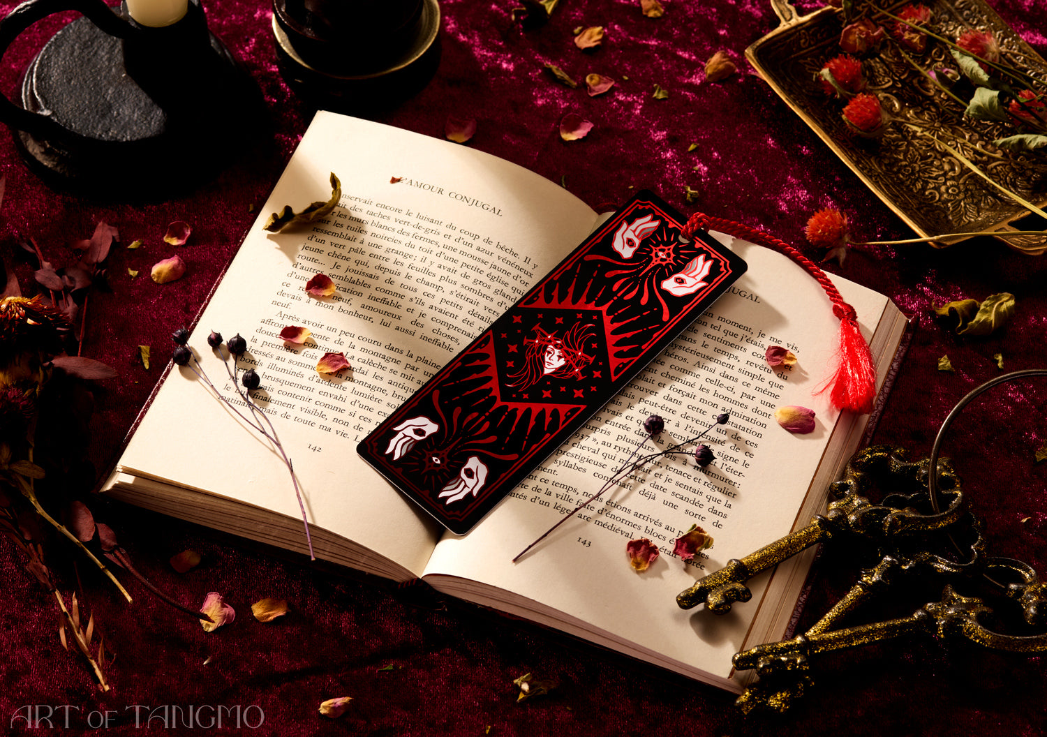Ramiel: Red Foil Bookmark