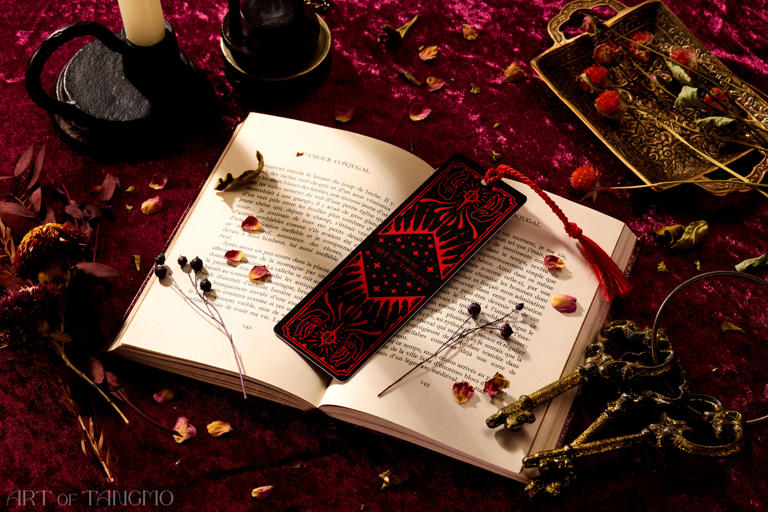 Ramiel: Red Foil Bookmark