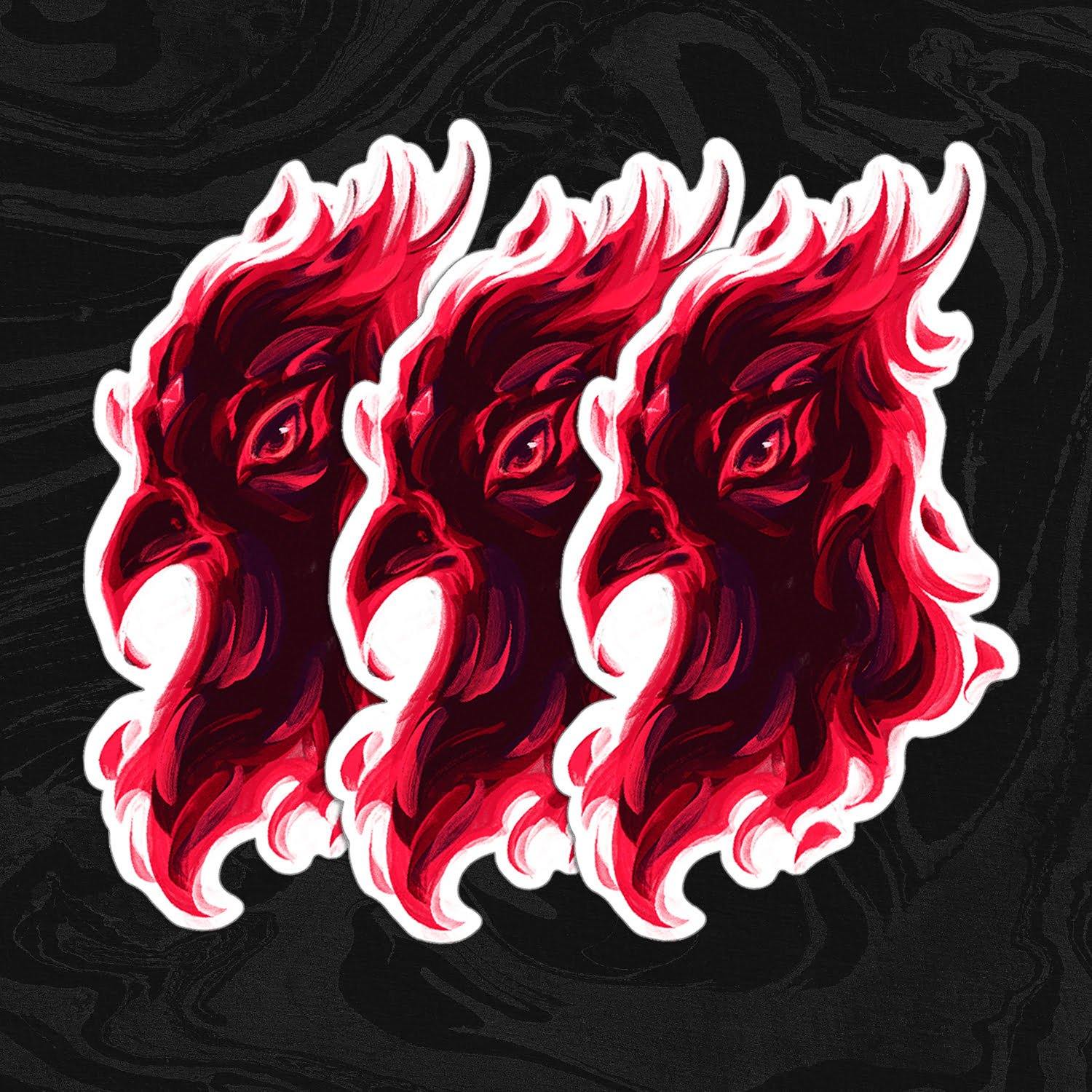 phoenix vinyl sticker