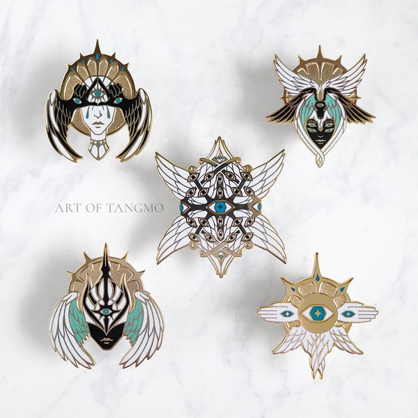 SECONDS GRADE: Angelic Visions Pin Set