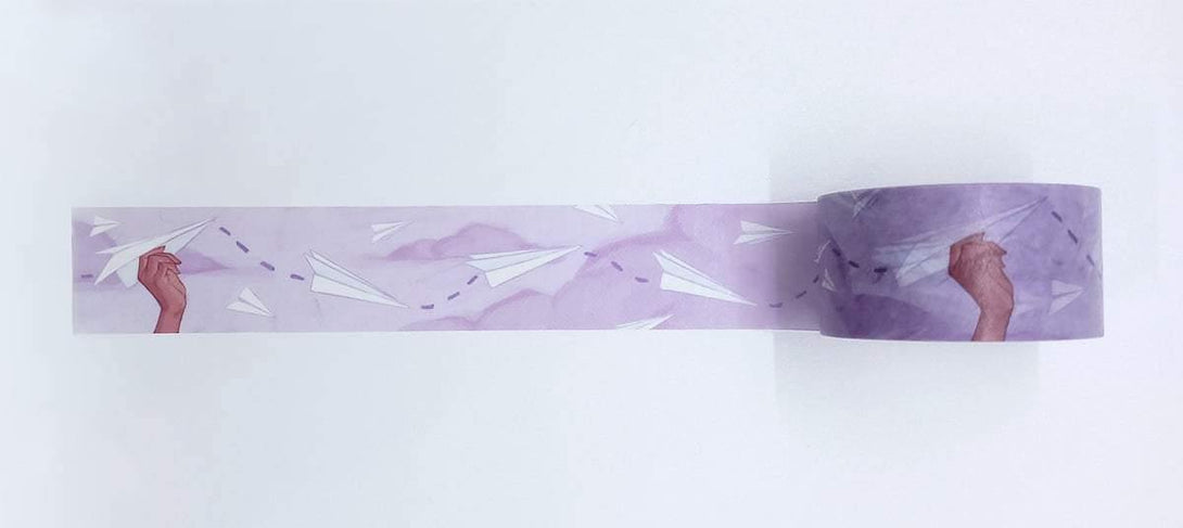 Paper Airplane Washi Tape - Art of Tangmo