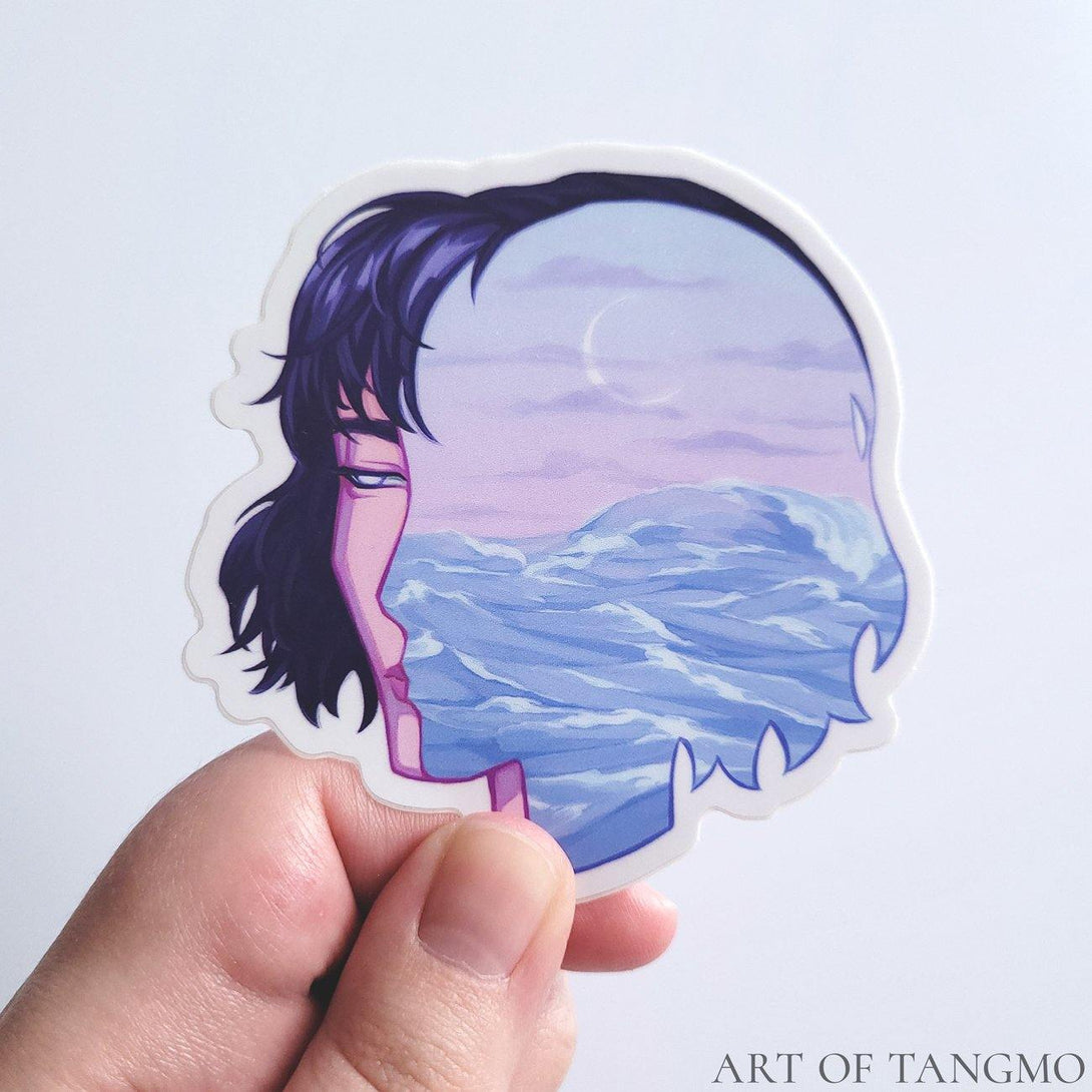 Tidal Wave Vinyl Sticker - Art of Tangmo